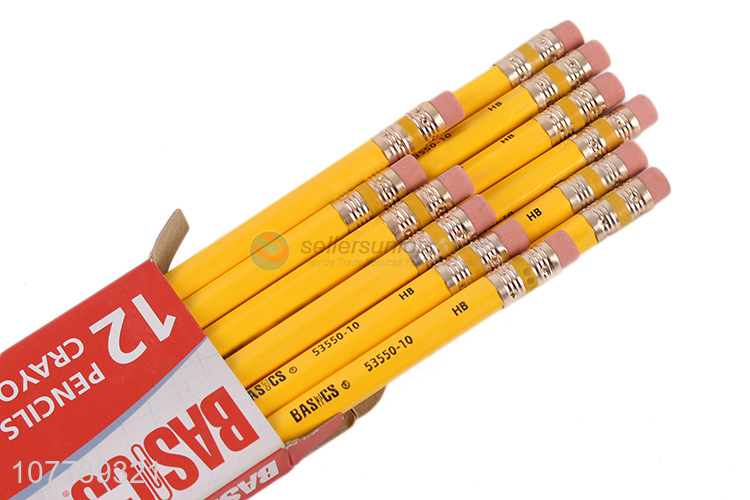 Factory wholesale calligraphy pencil HB pencil for children