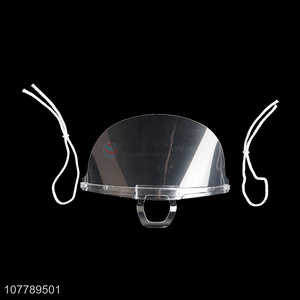 Cool Design Anti-Fog Face Mask Transparent Mouth Shield For Food Service