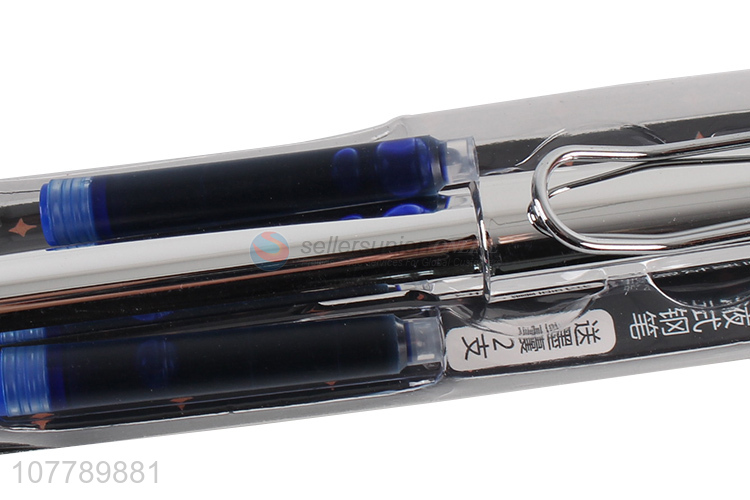 Hot sale student calligraphy pen with ink sac replacement set