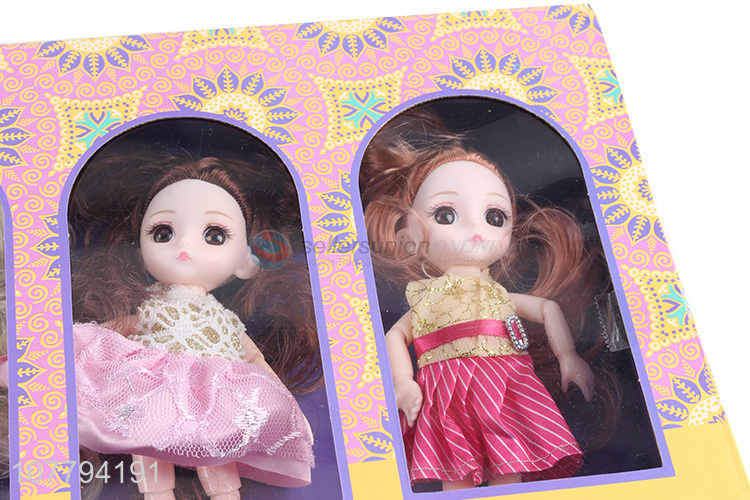 High quality princess toy girl dress up doll toy gift box