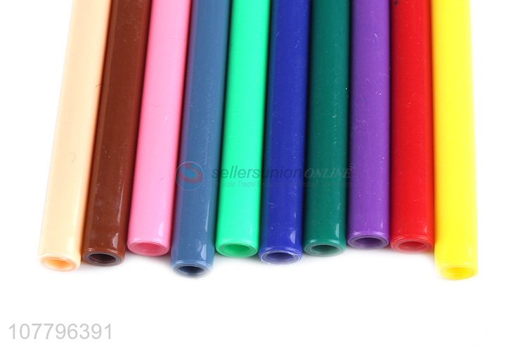 Hot selling drawing crayons 10 color graffiti brush for children