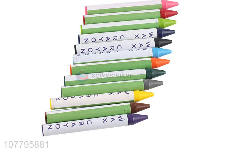 Hot selling student oil pastel colored crayons painting tool