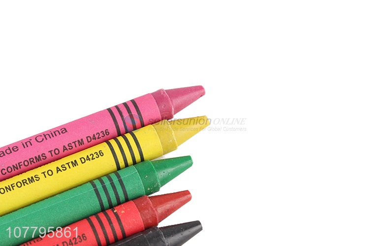 High quality color student crayon drawing tool