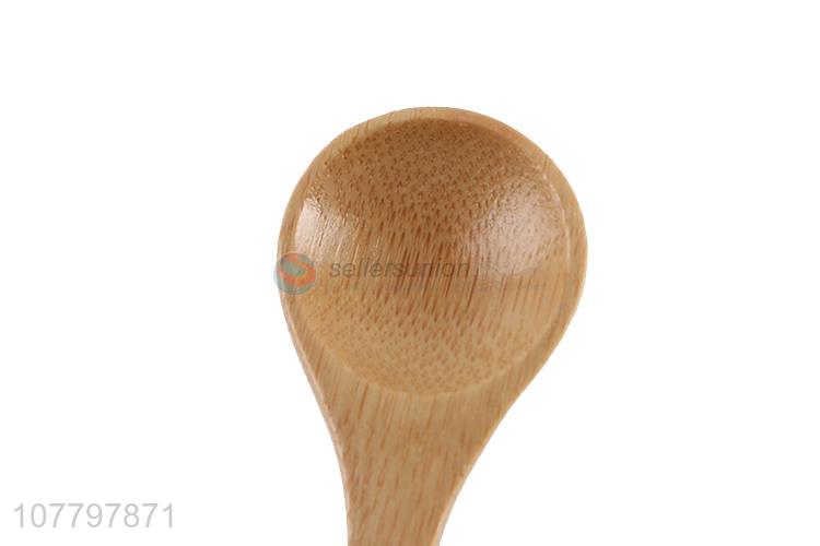 Wholesale bamboo spoon food supplement spoon for children