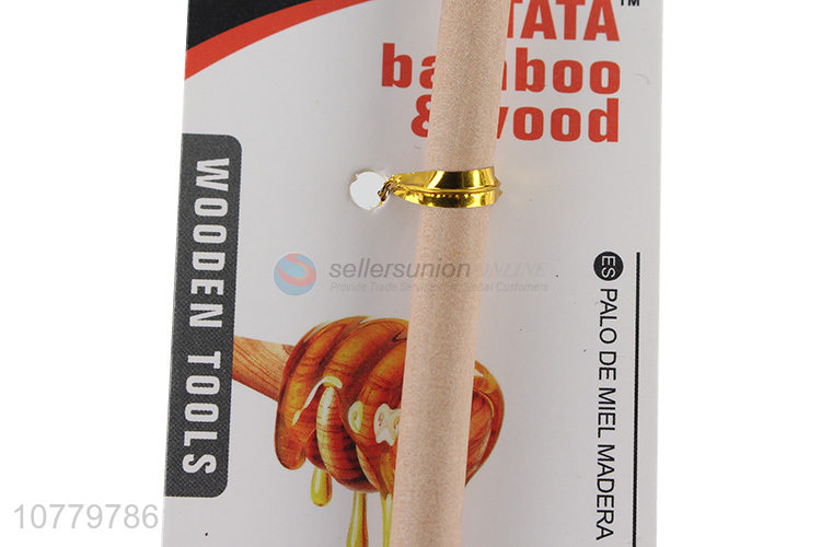 High quality bamboo edible honey stick drink stirring stick