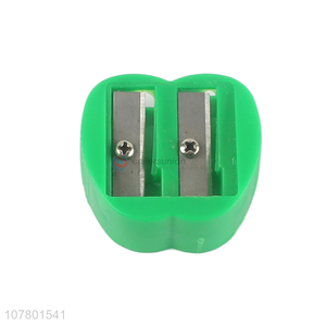 Hot Selling Plastic Double Hole Pencil Sharpener