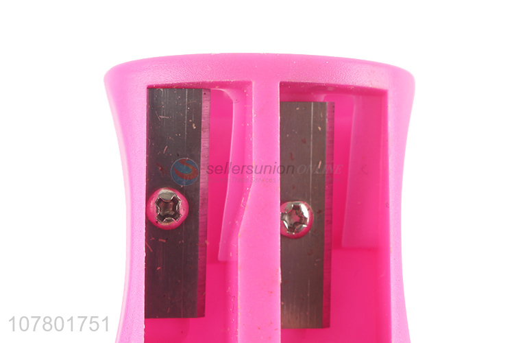 Top Quality Double Hole Pencil Sharpener For School And Office