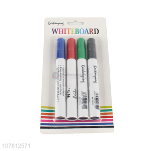 Best Selling 4 Pieces Multipurpose Erasable Whiteboard Marker Set
