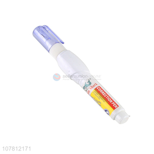 Wholesale Quick Dry White Liquid Correction Pen With Metal Tip