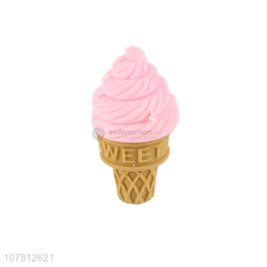 Online wholesale ice cream shaped eraser 3d eraser for school