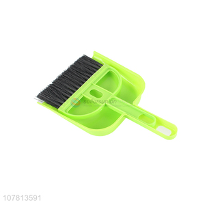 Wholesale mini broom and dustpan set desktop cleaning brush set