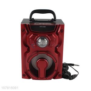 Wholesale red portable outdoor square dance wired speakers