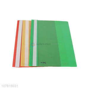 Wholesale stationery multicolor office storage folders