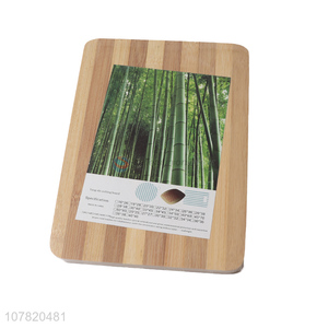 China wholesale rectangular bamboo chopping block kitchen product