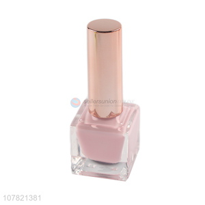 Wholesale cheap price pink 16ml women nail polish