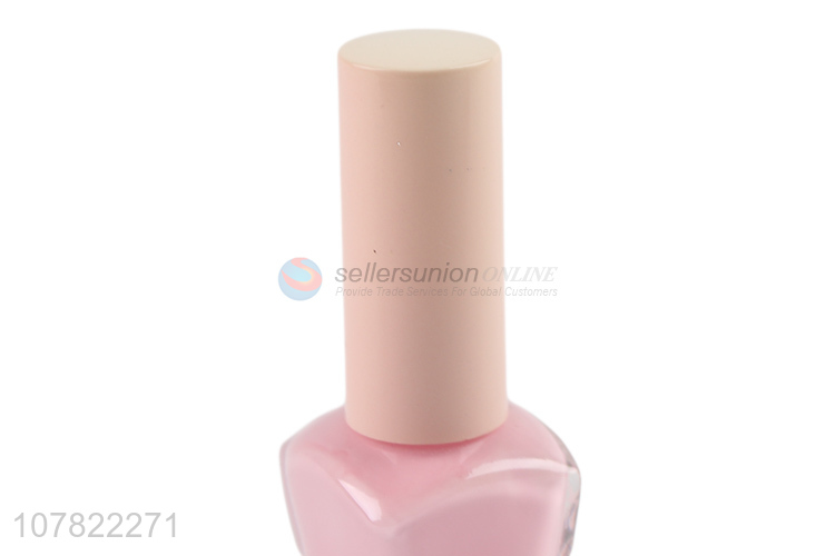 New design pink 15ml nail polish for nail art