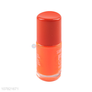 China factory bright orange nail polish for lady