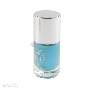New style blue 18ml long lasting nail polish