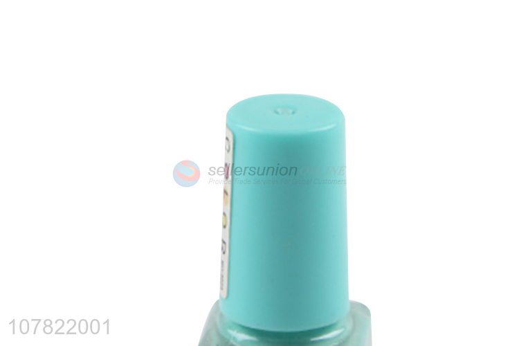 China supplier blue color odourless nail polish