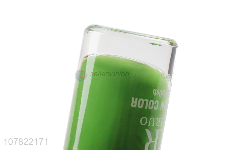 Hot product green 18ml non-toxic lady nail polish