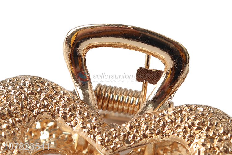 Yiwu wholesale ladies heart-shaped metal hairpin clip