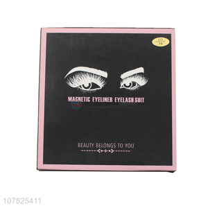 Low price stock lady magnetic false eyelash band tweezers