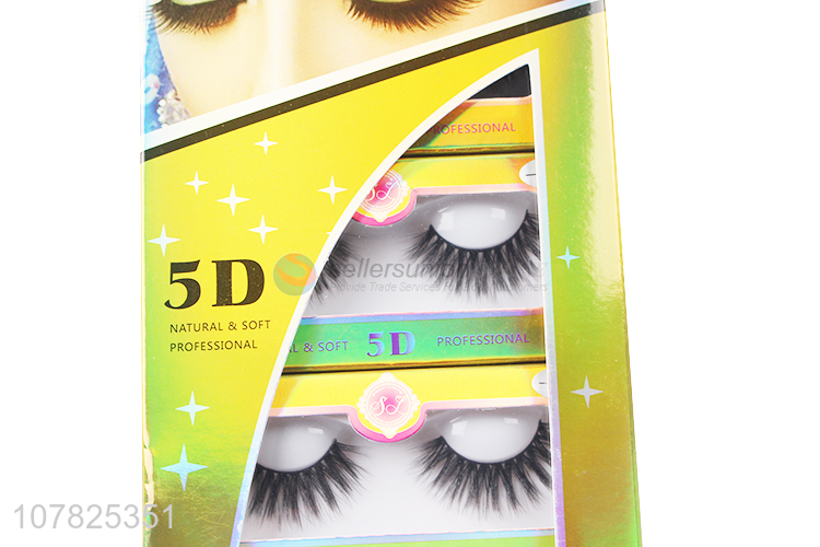 Good price women makeup tools 3D false eyelashes