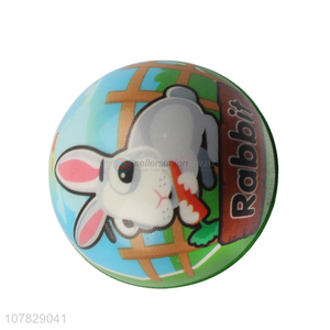 Good Price Cute Rabbit Pattern Colorful Ball Pu Toy Ball