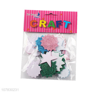 Delicate Design Glitter EVA DIY Craft Sticker For Sale