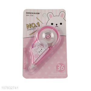 Factory direct sale pink student writing correction tape