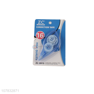 Simple style blue mini portable student correction tapes