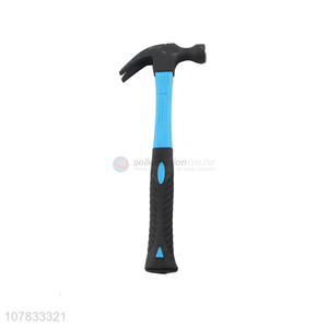 Wholesale plastic handle hammer household claw hammer