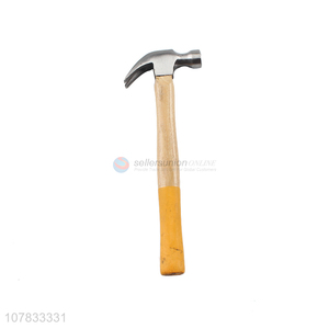 High quality wooden handle claw hammer home tool hammer