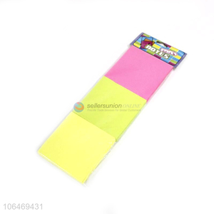 New arrival three-color memo paper book labeling sticker