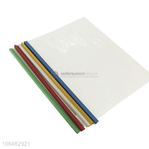 Factory wholesale white student book folder office information folder