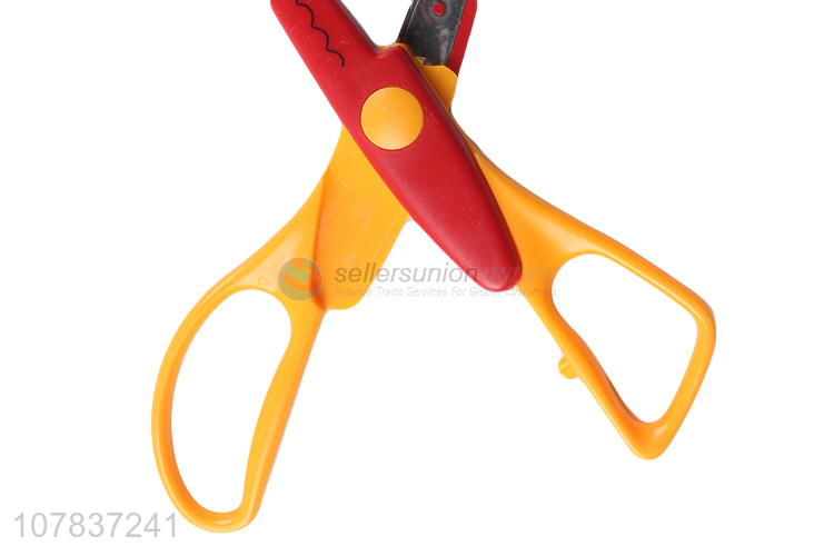 Wholesale paper cutting craft scissors stainless steel children scissors