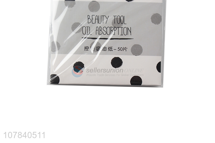 High quality oil-control facial cleansing oil-absorbing paper