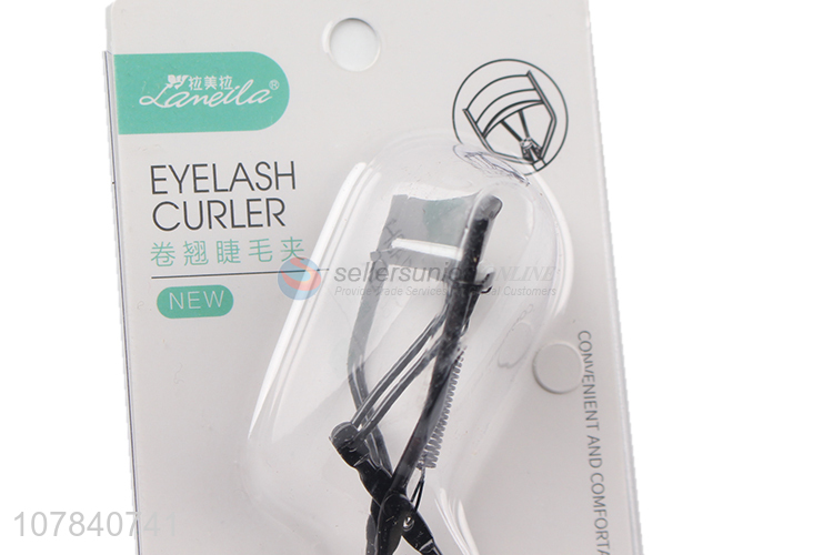 Factory direct black stainless steel styling eyelash curler