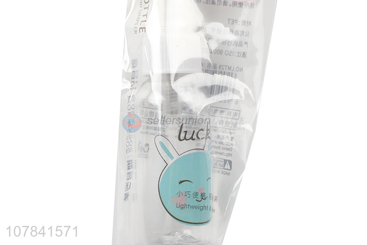 China factory wholesale transparent makeup spray bottle