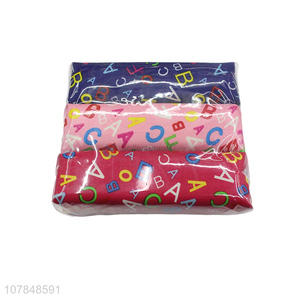 New arrival letter pattern portable pencil case for students