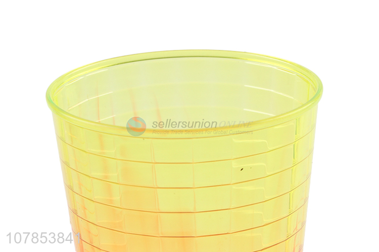 Creative design orange plastic drinking cup household gargle cup