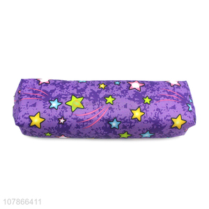 Fashion style multicolor star pattern stationery pencil bag