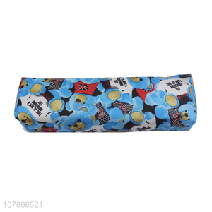 Hot sale cute design polyester school stationery pencil bag