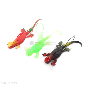 Factory price simulation gecko model animal toys wholesale