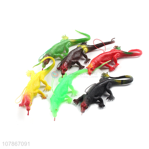 China wholesale tpr lifelike simulation lizard animal toys