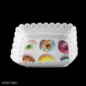 Online wholesale hollow fruit plate desserts plate snacks plate