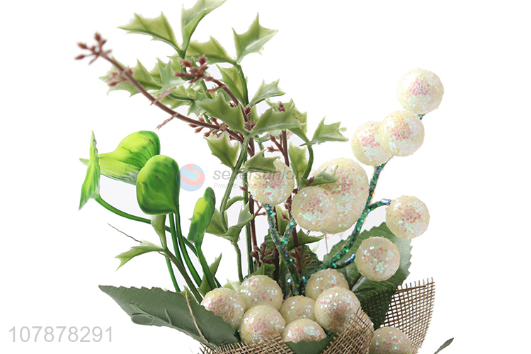 China products Easter table decoration artificial bosai plant