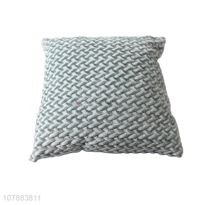 Yiwu direct sale blue soft cushion living room sofa cushion