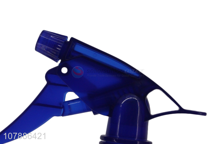 New arrival royal blue plastic spray bottle beer bottle watering can