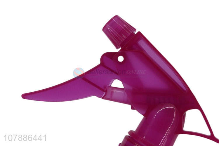 Factory wholesale rose red plastic spray bottle garden watering can
